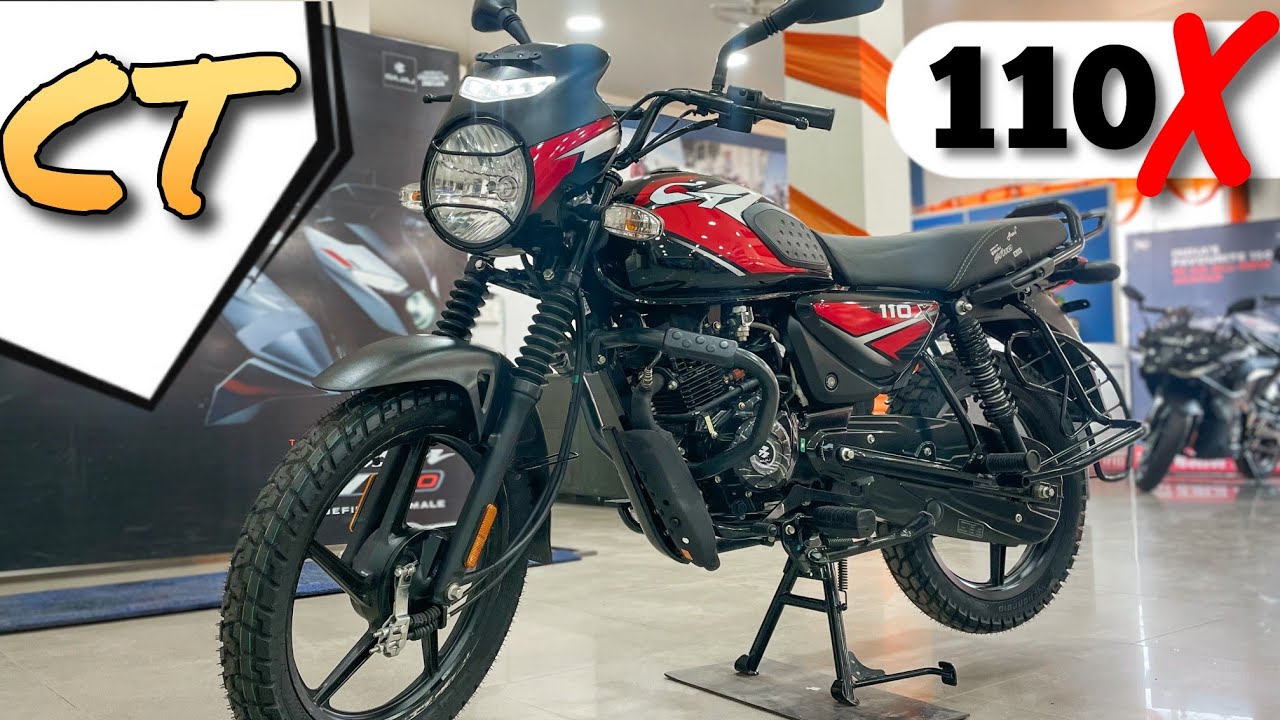 भौकाली लुक में Bajaj CT 110X बाइक में मिलेंगे सॉलिड फीचर्स और अधिक माइलेज जाने कीमत