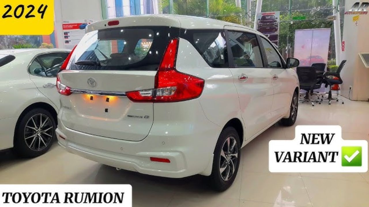 आकर्षक लुक और भरपूर फीचर्स से सभी का दिल चुरा रही Toyota की नई Rumion MPV 7 सीटर देखे कीमत