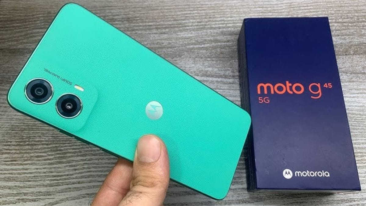 सस्ते में मिल रहा है Moto G45 5G, फीचर्स की भरमार, देख लो झटपट ऑफर