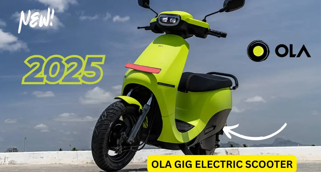 New Ola Gig Electric Scooter 2025